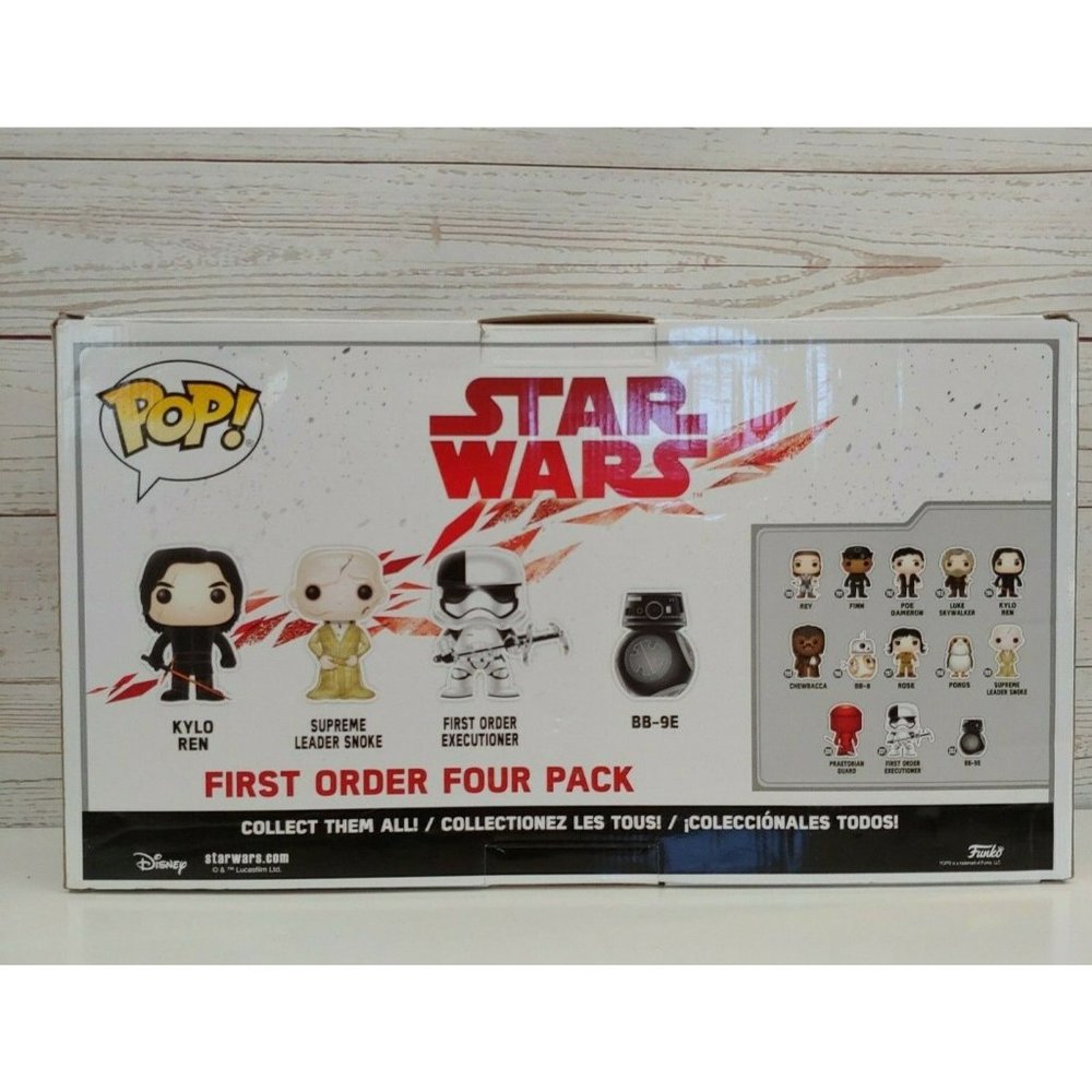 Funko Pop! Star Wars First Order Four Pack 202 199 - Picture 3 of 10